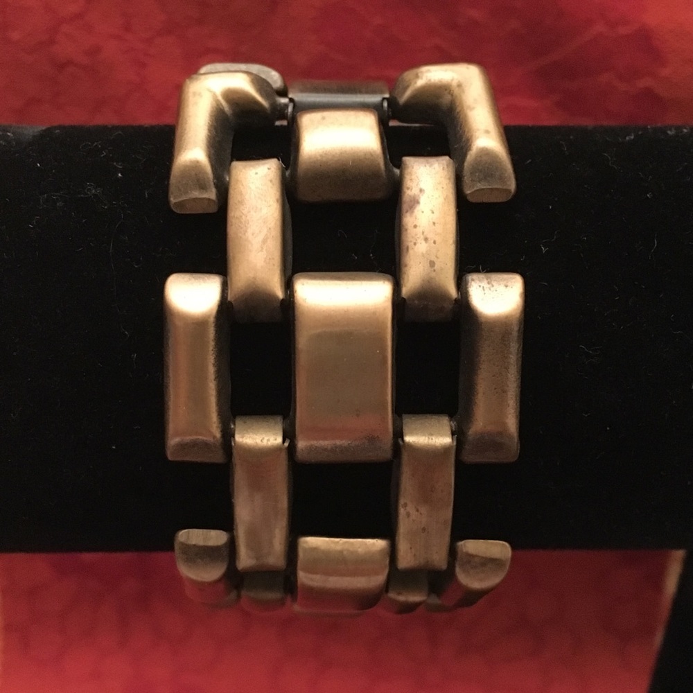 Bronze Tone Link Bracelet